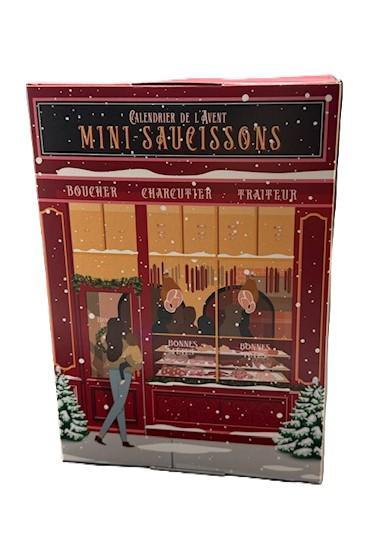 Calendrier de l'avent mini saucissons