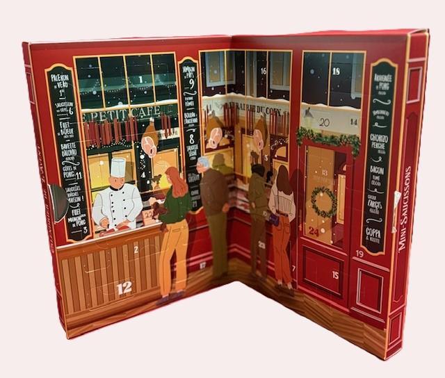 Calendrier de l'avent mini saucissons