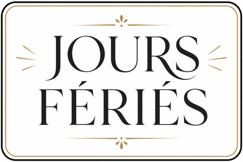 Fermetures exceptionnelles - Mois de mai