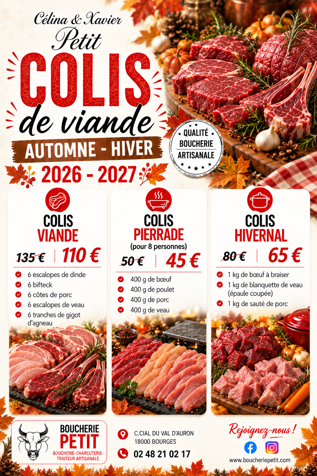 Ils sont de retour ! 🍂🥩