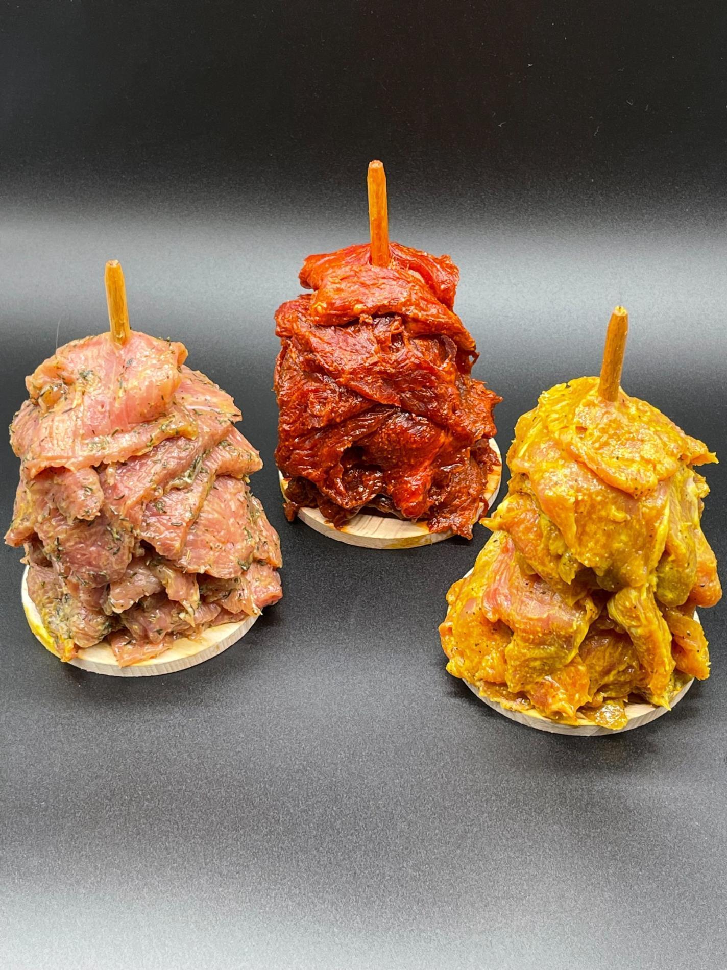 Pierrade de boeuf revisitée (prix à la pièce)