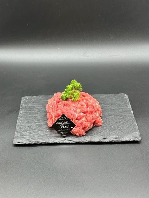 Boeuf haché en vrac (prix au 100g)