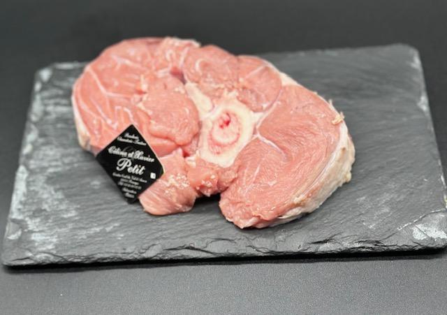 Jarret de veau (prix moyen d'une tranche)