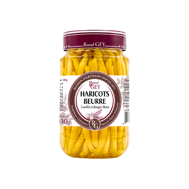 Haricots beurre (330 g) prix du bocal