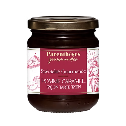 Spécialité gourmande pomme caramel façon tarte tatin