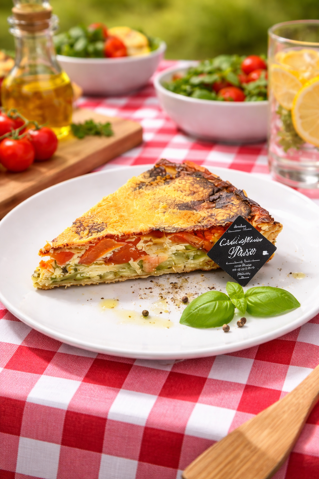 Tourte au légumes (prix d'une part)